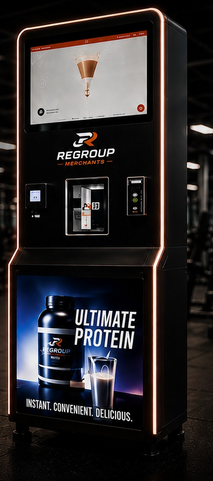 Regroup Merchants protein shake machine